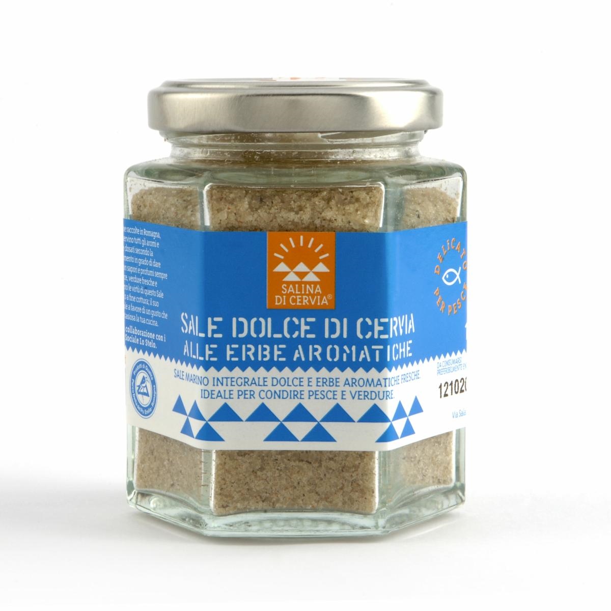 Sale alle erbe aromatiche Pesce e Verdure