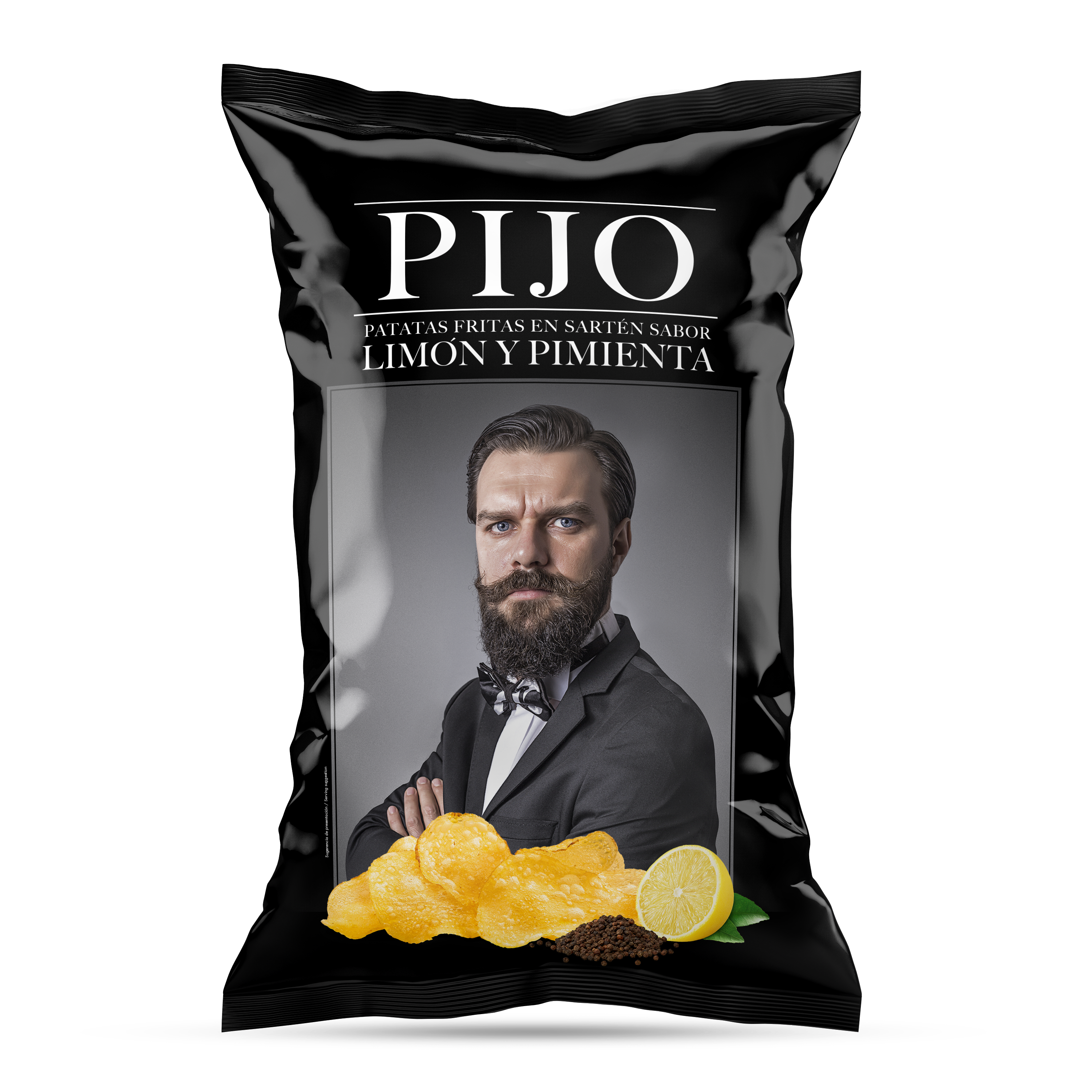 PIJO Chips "Lemon & pepper" 