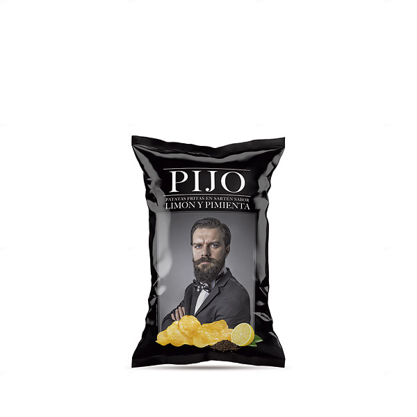 PIJO Chips "Lemon & pepper" 